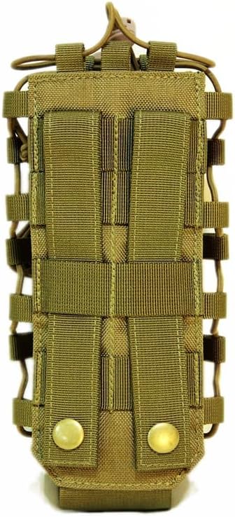 Looyoo/A22 Tactical Water Bottle Holder Pouch MOLLE Compatible Adjustable Bottle Carrier Bag.