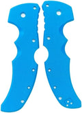 1 Pair Custom G10 Scales Handle Fits for Recon1 DIY Making Accessory(Blue)