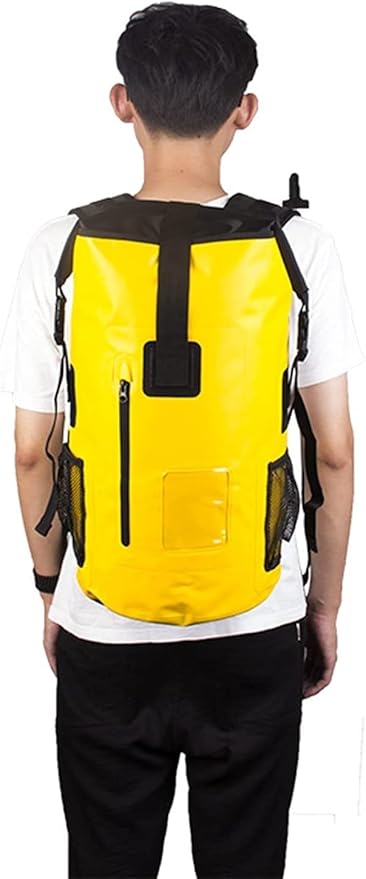 Waterproof Dry Bags Lightweight Floating Back Pack Drybag Outdoors Waterproof Dry Bag for Kayaking Boating Scuba Diving (Color : Blue)