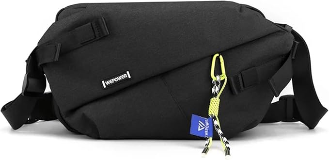 Nylon Panelled Waist Packs 2025 New Brand Unisex Chest Pack Casual Outdoor Travel Crossbody Bag(Blue)
