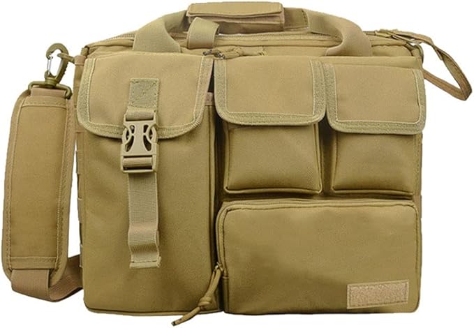 Sunnystacticalgear Outdoor Sports Hiking Pack Range Bag Molle Camouflage Tactical Gear Laptop Bag - ACU