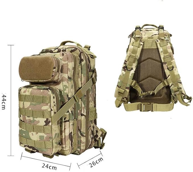 Outdoor Sports Pack Hiking Bag Tactical Rucksack Camo Knapsack Combat Camouflage Tactical Backpack