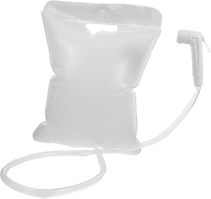 SHERCHPRY Portable Camping Shower Bag Lightweight Water Bag with Showerhead for Easy Use for Hiking Outdoor Activities and Emergency Water Supply
