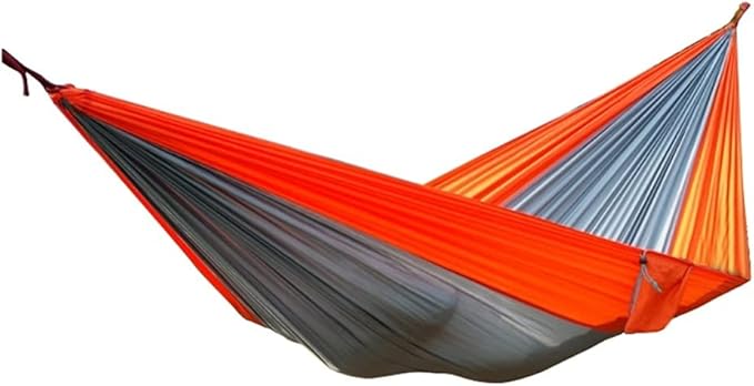 Portable Hammock Portable Camping Hammock Swing Bed Lightweight Hammocks Outdoor Indoor for Beach Garden Backyard for Backpacking Beach (Color : Grey)