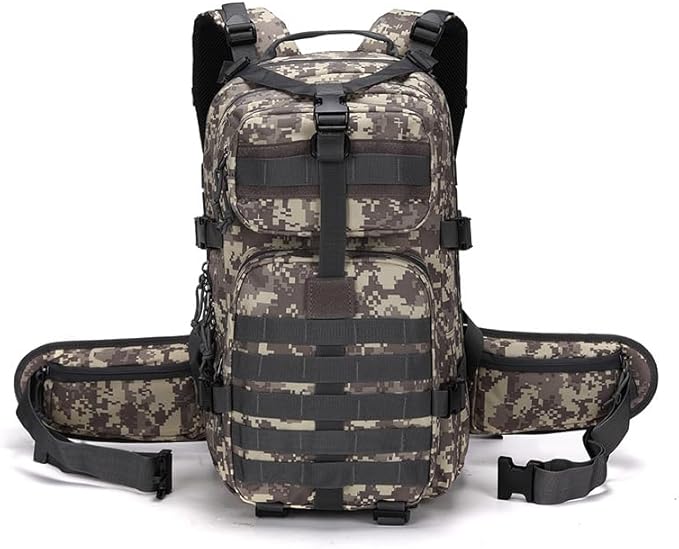 Camo hunting backpacksmall tactical backpack military backpack for men camping backpack 3-day bag(Acu Camo)