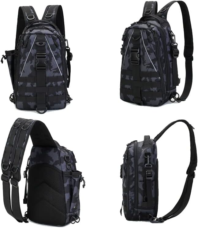 Outdoor Sports Pack Hiking Bag Rucksack Knapsack Combat Camouflage Tactical Backpack - Tan