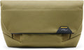 Peak Design Field Pouch V2 Kelp 2-in-1 Organizer and Sling Bag Adjustable Shoulder Strap and Integrated Belt Loops Weatherproof Nylon Canvas Organizer Pouch or Carry Bag for Men and Women
