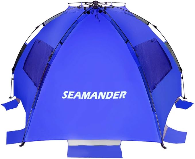 Seamander Beach Tent Sun Shelter Camping Festival Fishing Easy Set Up Beach Tent XL