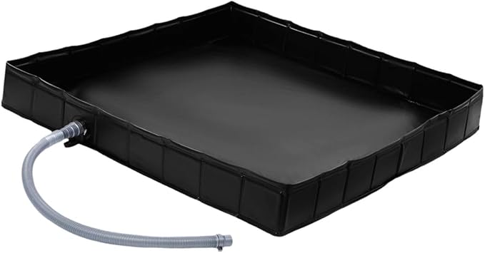 Foldable Shower Base with Drain Keep Feet Clean