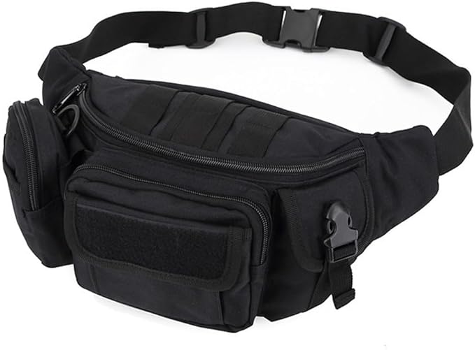 Tactical Waist Pack Military Fanny Pack for Men Outdoor Army Waist Bag Large Waist Pack for Daily Life Cycling Camping Hiking Hunting Fishing (CP)