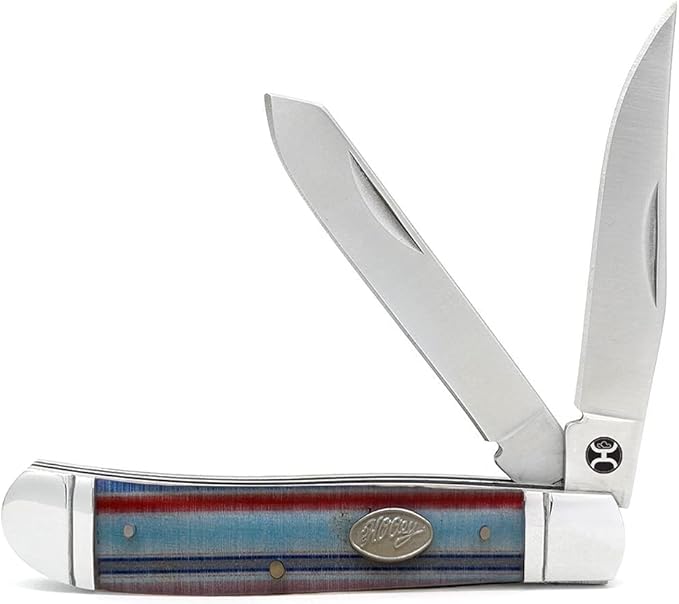 HOOEY Unisex Large Cali Stripe Trapper Knife Multi One Size