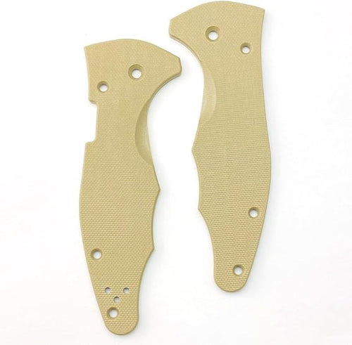 1 Pair Custom G10 Scales Handle Patch Fits for Yojimbo 2 C85 DIY Replacement Accessory(Gray)