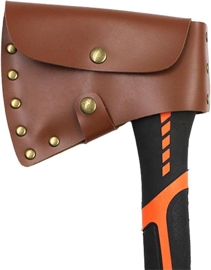 Axe Holster Case Hatchet Sheath Axe Protector Camping Blade Cover Axe PU Leather Protection Covers for Outdoor Camping Blade Protection