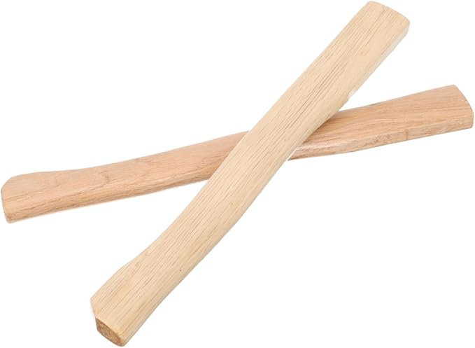 ULTECHNOVO Hatchet Handle Replacement Wood Material 40cm Wooden Axe Handle Universal Fit Easy to Renew