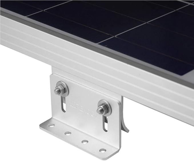 Renogy Solar Panel Mounting Curved Z Bracket-Set of 4 for RV Boat Roof Wall and Other Off Gird Installation 1 Set