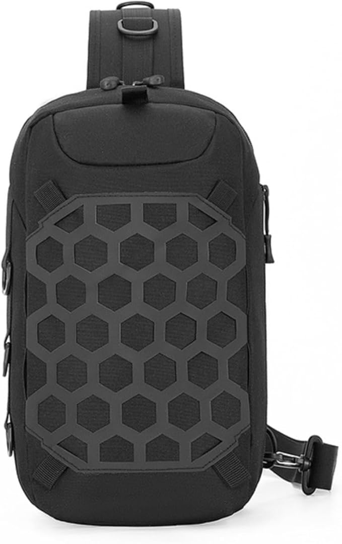 Tactical Backpack Military Molle Hiking Outdoor Mountaineering Travel Sports Multifunctional Tactical Bag(Black)