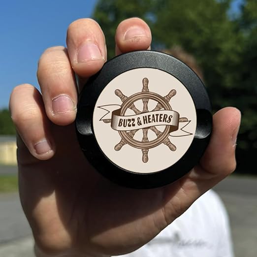 Buzz &amp Heaters Metal Container for Zyn | Metal Holder for Zyn |Metal Can for Zyn | Metal Cases for Zyn Holder | Metal Pouch Cans for Zyn | Offshore Helm &amp Wheel