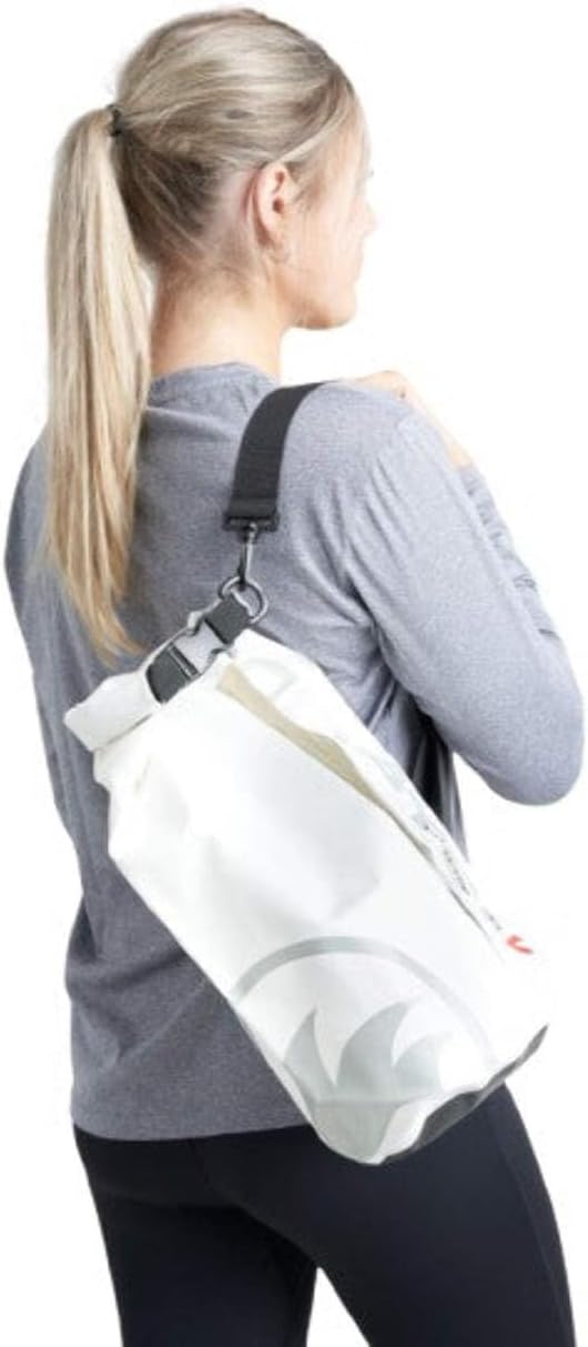 Rooster 10L Roll Top Dry Bag White