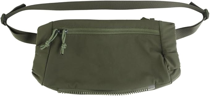 Drop Pouch Hand Warmer Muff Stowable Fanny Pack for Winter Hunting Camping Hiking Fishing Airsoft(RG)