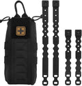 Tactical Medical First Aid Kit Military MOLLE Bag Waist Belt Pouch Quick Response Hunting Vest Bag First Aid Pack B