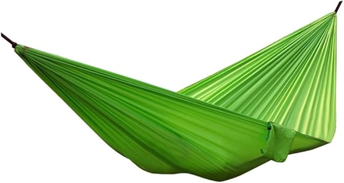 Portable Hammock Portable Camping Hammock Swing Bed Lightweight Hammocks Outdoor Indoor for Beach Garden Backyard for Backpacking Beach (Color : Green)
