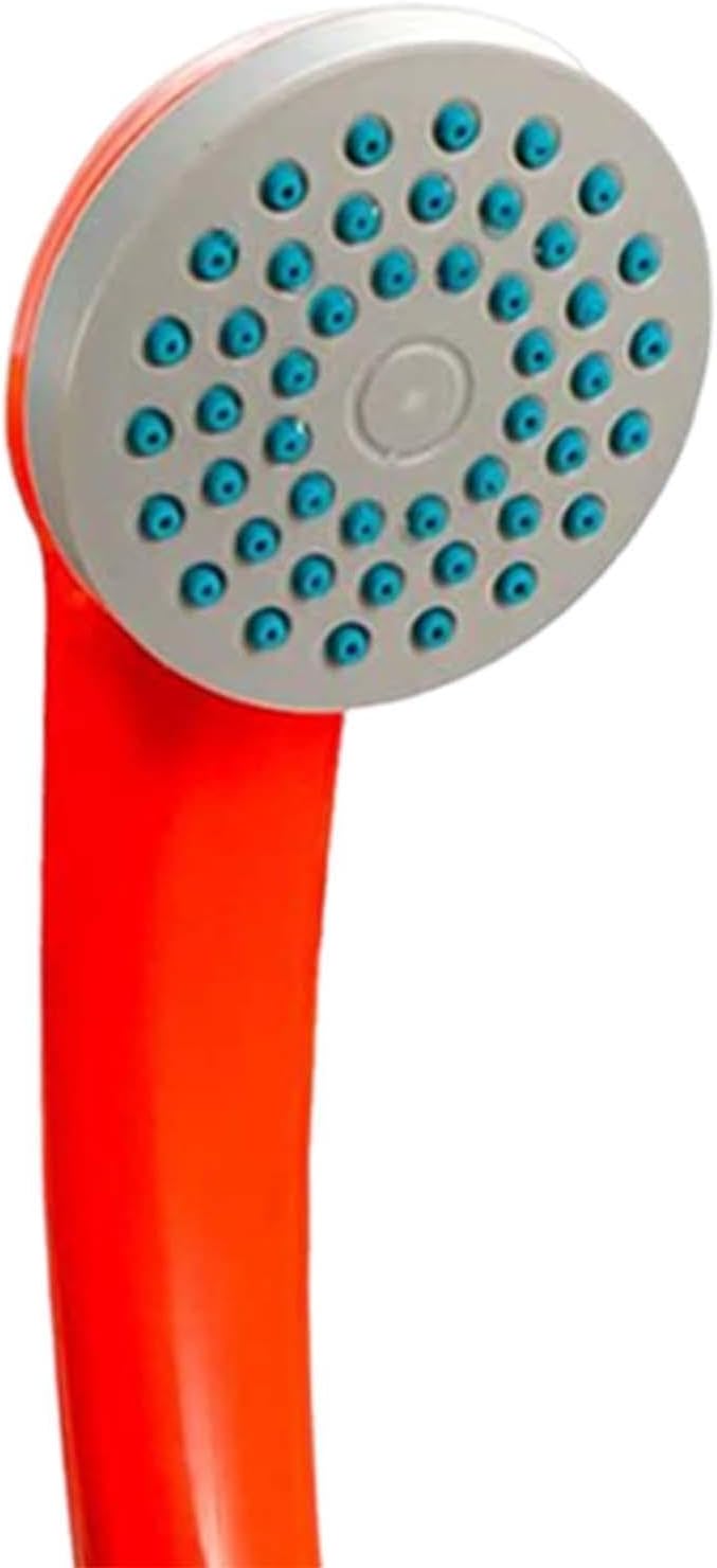 Portable Shower for Outdoor Activities with Practical Container Orange