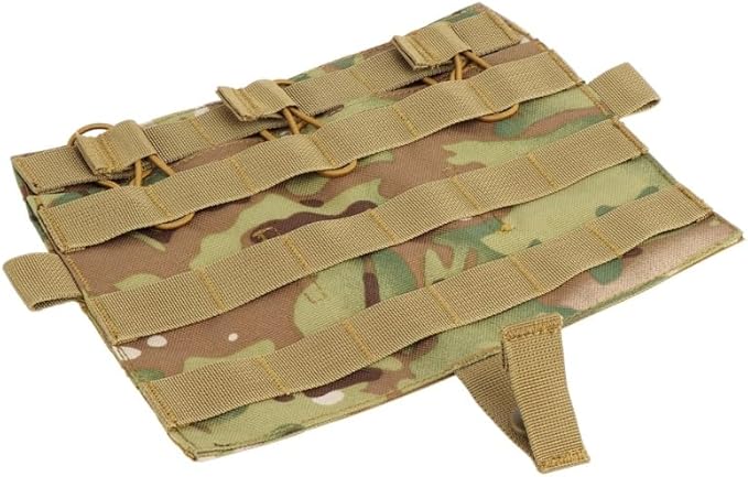 ACEXIER Military Tactical Chest Bag Backpack Adjustable Men Multi-Functional Molle Tool Pouch Shoulder Bag (CP)
