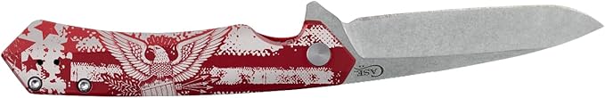 Case XX Kinzua 6776 Frame Lock Red Aluminum S35VN Stainless Steel Pocket Knife