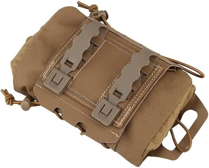 Molle Medical IFAK Pouch First Aid Kit Pack Two-Piece System Medical Roll and Carrier Supply Holder