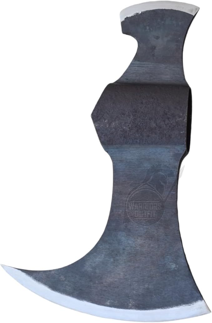 Hand Forged Medieval Back Spike Axe Head Carbon Steel 7.8 inch
