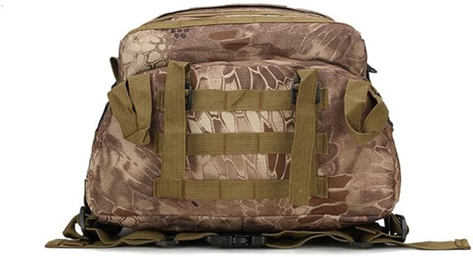 Men and Women Outdoor Camouflage Backpack Capacity Hiking and Camping Bag Multi-functional Storage Organizer 40L 3D Backpacks (A7 one size)