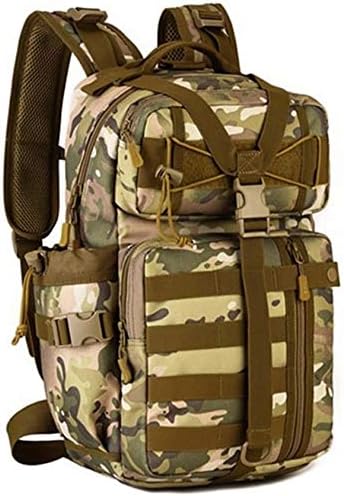 Outdoor Bactical Backpack Military Fan Bag Camouflage Backpack Travel Bag Mountaineering Bag Riding Backpack