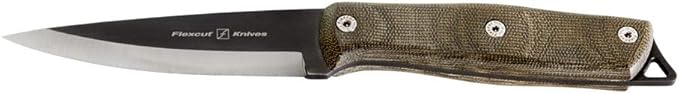 FLEXCUT Hawthorne Knife Collection Explorer - OD Green Micarta (FTKFB1C)