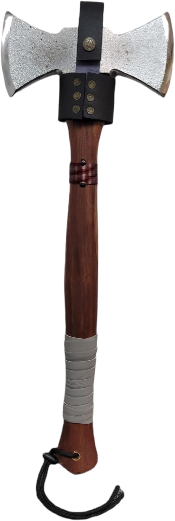 Barbarian Double Bitt Medieval Viking Axe Collectible Historical Replica Twin Blade Norse Inspired Axe