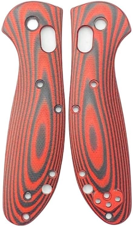 1 Pair Scales Handle Fits for Benchmade Griptilian 555 556 Custom G10 Handle Patch DIY Replacement