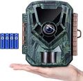 KJK Trail Camera 36MP 2.7K Mini Game Camera with Night Vision 0.1s Trigger Time Motion Activated 130°Wide-Angle Waterproof Trail Cam with 2.0” HD TFT Screen Hunting Camera for Wildlife Monitoring