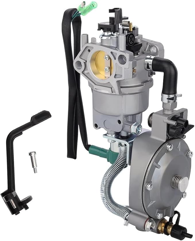 Hipa GX390 188F Dual Fuel Fuel Carburetor for Hon-da LPG&ampCNG Conversion Kit for GX340 GX420 11HP 13HP 15HP 4.5KW-6.5KW Generator Replace For Predator 7000 8500 8750 9000 Generac Predator Cham-pion
