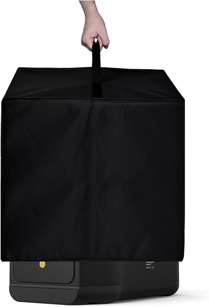 Dust Cover For Portable Power StationHeavy Duty Waterproof Double Layers Compatible With EF ECOFLOW Portable Power Station Delta 2