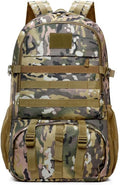 Tactical Backpack Military Molle Hiking 36-55L tactical camouflage outdoor sports camouflage bag hiking plateau camouflage