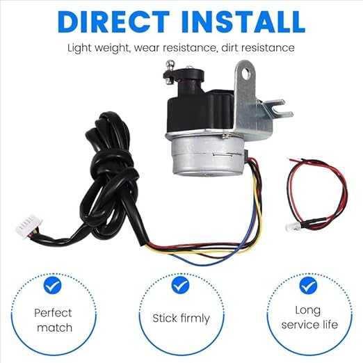 Stepper Motor Assembly 0G6453 0G6454 - Compatible with GTH990 HSB Generator for GENERAC Guardian Premium Replacement Part for Generator Repair &amp Maintenance Durable Stepper Motor Accessory