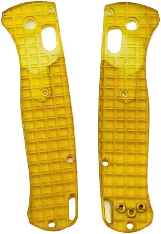2-Piece Pair PEI Scales Fits for Bugout 535 CNC Ultem Handle Patch Blank DIY Replacement