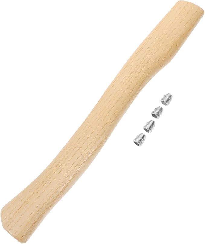 BESPORTBLE 5sets Wooden Axe Handle Replacement Axe Grip Handle Replacements Woodworking Tool