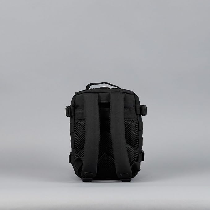 WOLFpak 9L Mini Meal Prep Management Backpack (Alpha Black) Lunch Box Cooler Travel Insulated Bag Daypack