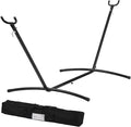 NChanmar Hammock Stand Portable 450lbs Capacity Heavy Duty Steel Frame Hammock Frame with Portable Carrying Case（Stand Only Weather Resistant 2-People 114in X 48in X 45in