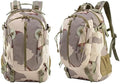 30LTactical Men Backpacks Military Backpack Rucksack Waterproof Outdoor Hiking Camping Hunting Bag (THREE SAND)
