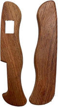 1 Pair Wooden Scales Handle Fits for 111MM Knife Handle Patch DIY Replacement