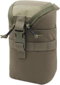 Tactical Molle Pouch Waterproof Backpack Attachment Pouches Gadget Storage Bag with Back Webbing &amp Bottom Drain Hole for Hiking Camping Fishing
