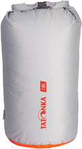 Tatonka Packing Bag Dry Sack 18 L - Waterproof Pack Bag with Roll Closure and Clasp - Made of Recycled Polyester - 18 Litre Volume (grey)