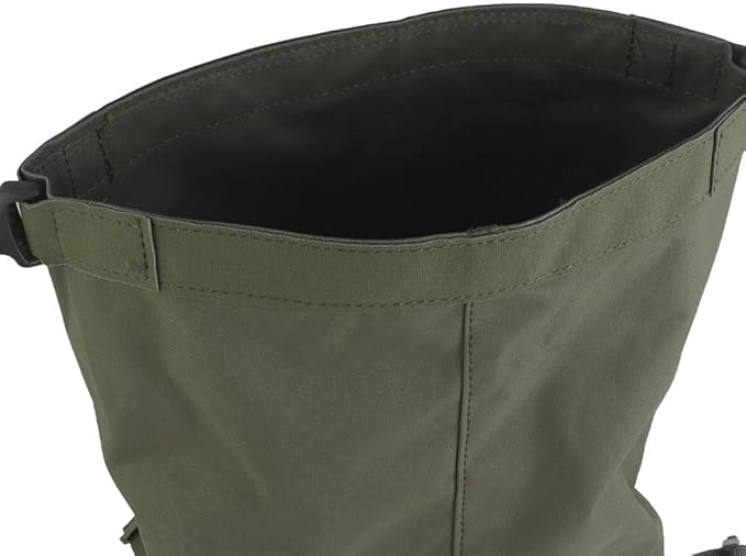 Tactical Chest Rig Expansion PackLarge Capacity MOLLE Admin Open Top PouchWaist Bag Expansion Pack for Split Chest Pack
