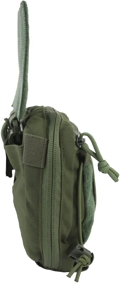 Tactical Vest Sub Abdominal Pouch Dump Drop Pouch Hunting Vest Fanny Pack Quick Release Airsoft Vest Expansion Gear